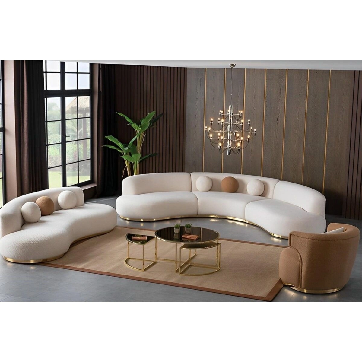 C-Shaped Sofas - View 4